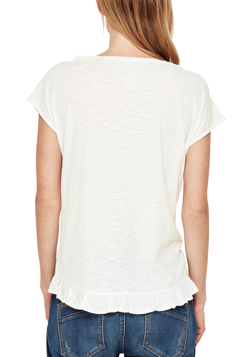 T-shirt met bloemenprint - Afbeelding 4